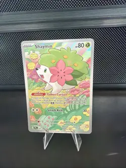 Shaymin 185/182 Illustration Rare Destined Rivals Pokemon NM - Image 1
