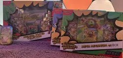 Pokemon TCG Lot Mega Lucario Poster Collection/ Meganium/Feraligatr ex/ Mini Tin - Image 1