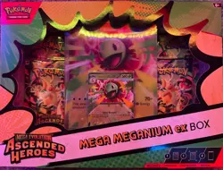 Pokemon TCG Lot Mega Lucario Poster Collection/ Meganium/Feraligatr ex/ Mini Tin - Image 4