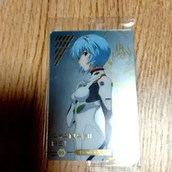 Evangelion Wafer Card SP-01 Ayanami Rei New Movie Wafer - Image 1