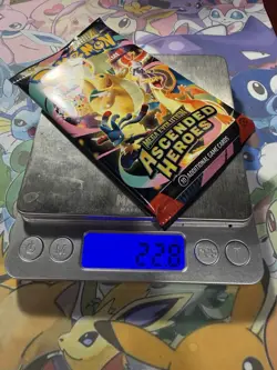 EXTREMELY HEAVY! 22.8g GOD PACKUUU Ascended Heroes Pokemon TCG Booster (SEALED) - Image 1