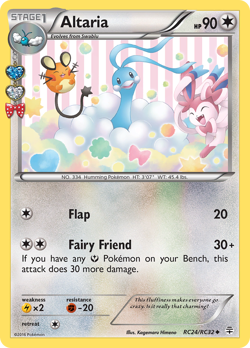 Altaria RC24/RC32 Uncommon Generations Pokemon Holo Near Mint - Image 1