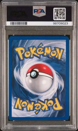 PSA 8 GIOVANNI'S GYARADOS 2000 POKEMON GYM CHALLENGE HOLO #5 SWIRL - Image 2