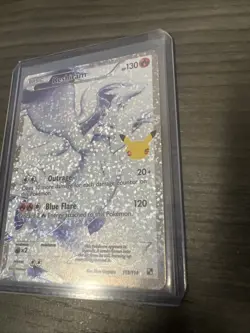 Pokemon Reshiram Full Art 113/114 Celebrations 25th Anniversary NM Mint - Image 3