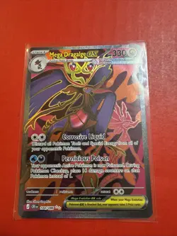 Pokemon TCG Mega Dragalge ex 104/086 Ultra Rare Full Art Chaos Rising EN - Image 1