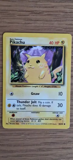 Jungle - Pikachu, Base Set - bulbasaur, charmander, squirtle and pikachu - Image 4