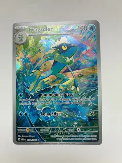 Pokemon TCG Frogadier Illustration Rare Holo Chaos Rising - Image 1