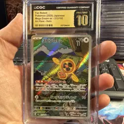 Fan Rotom Pokemon Mega Dream ex 213/193 Art Rare Holo CGC Pristine 10 2025 - Image 1