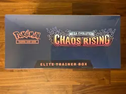 Pokemon TCG Mega Evolution Chaos Rising ETB & 2 Booster Bundles Factory Sealed - Image 4