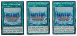 3x (LP) Marincess Battle Ocean RIRA-ENSE2 Super Rare Limited Edition YuGiOh - Image 1