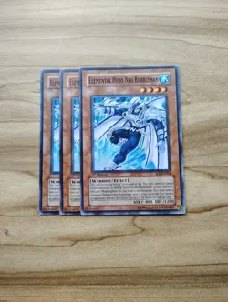 Yu-Gi-Oh! - Elemental Hero Neo BubbleMan 3X - Complete Playset - Image 1