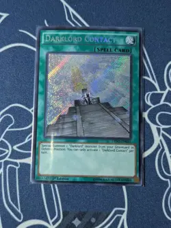 Darklord Contact DESO-EN035 Secret Rare (NM) - Yugioh - Image 1