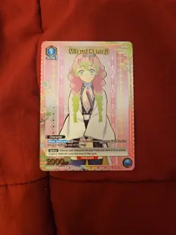Union Arena Mitsuri Event Pack Gold Texture Promo Alt Art Demon Slayer English - Image 1