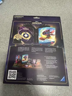 Disney Lorcana TCG Stitch Lorebook Card Portfolio Binder - Image 2