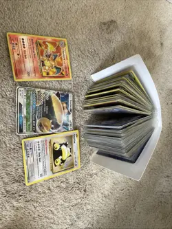 Pokemon Card Collection Binder Multiple Cards - Image 1