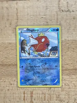 Pokemon TCG Card 2015 Ancient Origins - Magikarp 19/98 Reverse Holo LP - Image 1