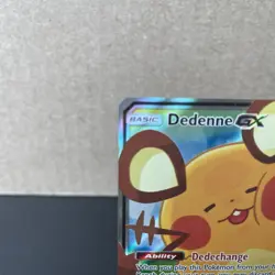 Dedenne GX 195a/214 – Alternate Full Art – Unbroken Bonds Pokemon Card NM - Image 3