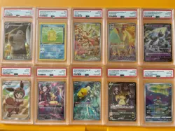 PSA graded Pokemon card lot The Cutest Set 💙 - Image 1