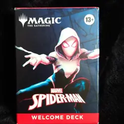 Magic: The Gathering Marvel Spider-Man Ghost-Spider Welcome Deck 64 Cards 2 Dec… - Image 1