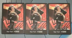 Boa Hancock DON!! Card THREE CARD PLAYSET - One Piece EB03 - Image 1