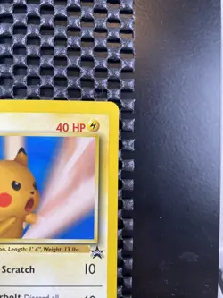 Pikachu #26 SNAP WOTC Black Star Promo Vintage 2001 Pokemon Card NM / Near Mint - Image 4