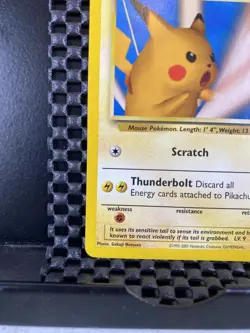 Pikachu #26 SNAP WOTC Black Star Promo Vintage 2001 Pokemon Card NM / Near Mint - Image 5