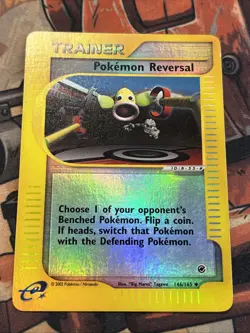 Pokemon Reversal 146/165 Expedition Base Set Reverse Holo Uncommon Card 2002 - Image 1