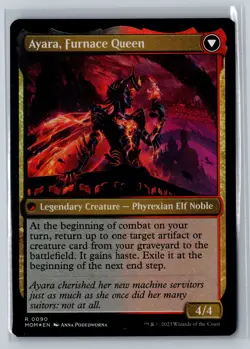Ayara, Widow of the Realm Holo R March of the Machine 90 NM - Image 2