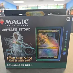 MTG Lord of the Rings: Tales of Middle Earth Commander Deck Elven Council SEALED - Image 1
