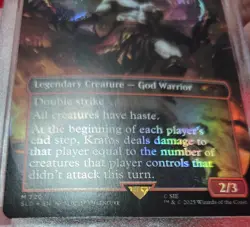 Magic The Gathering MTG Kratos, God of War (2207) Foil Mint English Secret Lair - Image 5