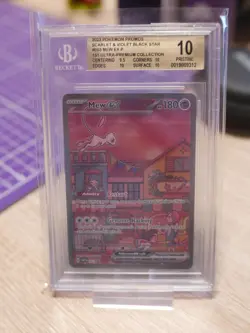 Pokemon Promos Mew EX 151 Ultra Premium Collection Black Star Beckett Grading 10 - Image 1