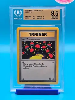 BGS 9.5 - 2000 Pokemon Team Rocket Unlimited #79 Sleep C - Image 1