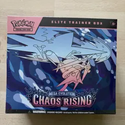 Pokemon TCG: Mega Evolution Chaos Rising ETB Elite Trainer Box EN Sealed - Image 1