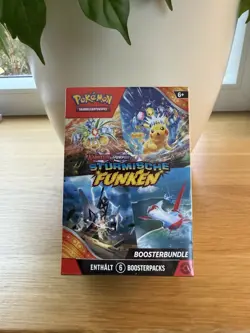 Pokemon TCG Sturmische Funken Booster Bundle, Deutsch, Neu - Image 1