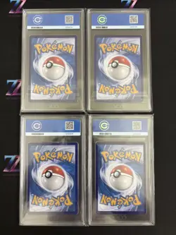 2025 Pokemon TCG Chinese Exclusive Gem Vol. 2 CBB2C Eevee *(4)Pcs Set CCIC 10 - Image 2