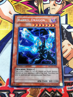 Barrel Dragon mc1-en002 Ltd Ed (NM) Secret Rare Yu-Gi-Oh! - Image 1