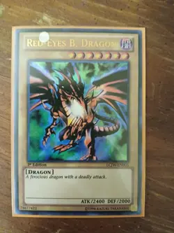 Red-Eyes B. Dragon LCJW-EN003 Legendary Collection 4: Joey's World 1st Edition - Image 1
