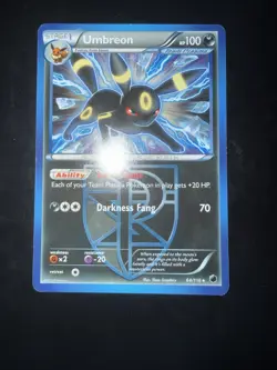 Pokemon Umbreon Team Plasma Card 64/116 Stage 1 Darkness Fang 100 HP - Image 3