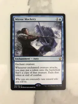 Mirror Mockery MTG Magic the Gathering Card NM Near Mint Dragons Tarkir DTK - Image 1