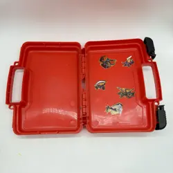 Yu-Gi-Oh! Limited Edition Vintage Red Gamer Card Carrying Case Yugioh TCG OCG - Image 5