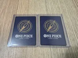 Bandai One Piece Card Game OP15 Roronoa Zoro OP15-113 Holo 2 Card Lot Near Mint - Image 2