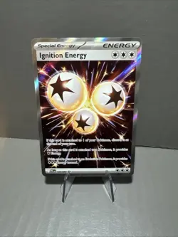 Pokemon Card - Ignition Energy 124/094 Ultra Rare Phantasmal Flames NM - Image 1