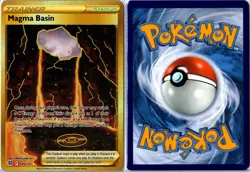 Pokemon Card - Magma Basin 185/172 Brilliant Stars Secret Rare Near Mint - Image 3