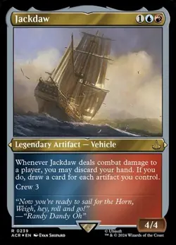 Jackdaw - Foil Etched ACR NM MTG - Image 1