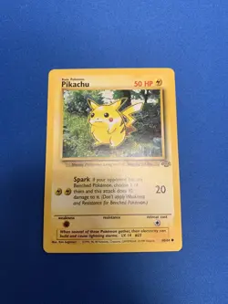 Pikachu 60/64 Jungle Non Holo Pokemon Card LP-NM - Image 1