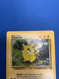 Pikachu 60/64 Jungle Non Holo Pokemon Card LP-NM - Image 2