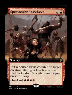 Spectacular Showdown (Extended Art) 634 R Commander Legends: Battle for Baldur's - Image 1
