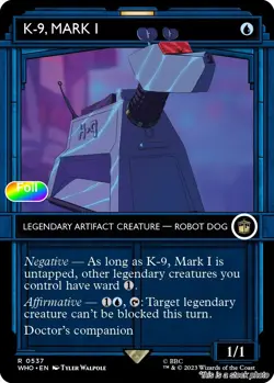 K-9, Mark I (Showcase) [WHO - 537] - NM [Foil] TCG MTG - Image 1