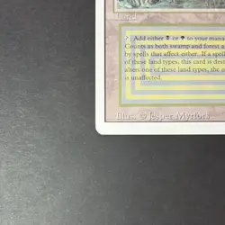 MTG Bayou - Revised 3rd Edition - Dual Land Reserved List - LP/MP Magic - Image 4