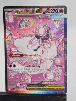 Mega Diancie ex 282/217 Special Illus. Rare Ascended Heroes Pokemon MINT/NM - Image 1